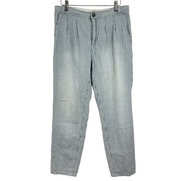 We The Free Women's Striped Pants size 26 Straight Legs Cotton - Picture 1 of 8